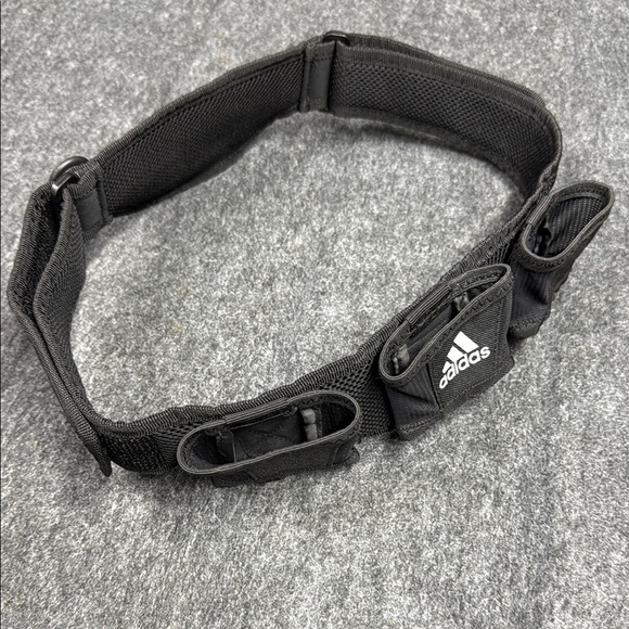 Adidas Black Running Belt Sleek Adjustable Accessory - Picture 7 of 8